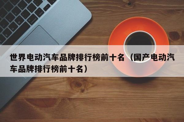 世界电动汽车品牌排行榜前十名（国产电动汽车品牌排行榜前十名）