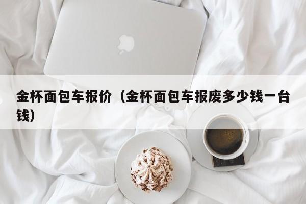 金杯面包车报价（金杯面包车报废多少钱一台钱）
