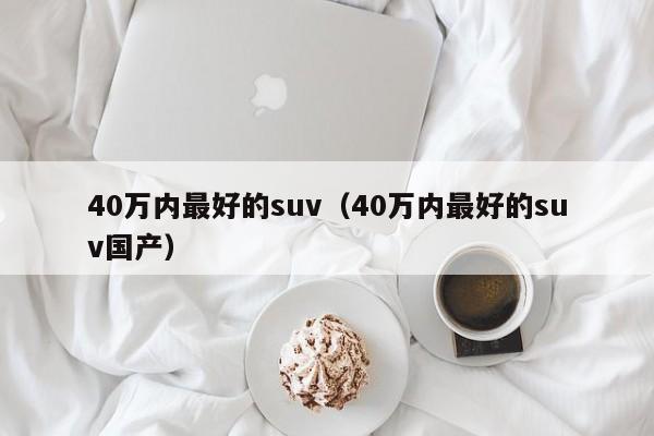 40万内最好的suv（40万内最好的suv国产）
